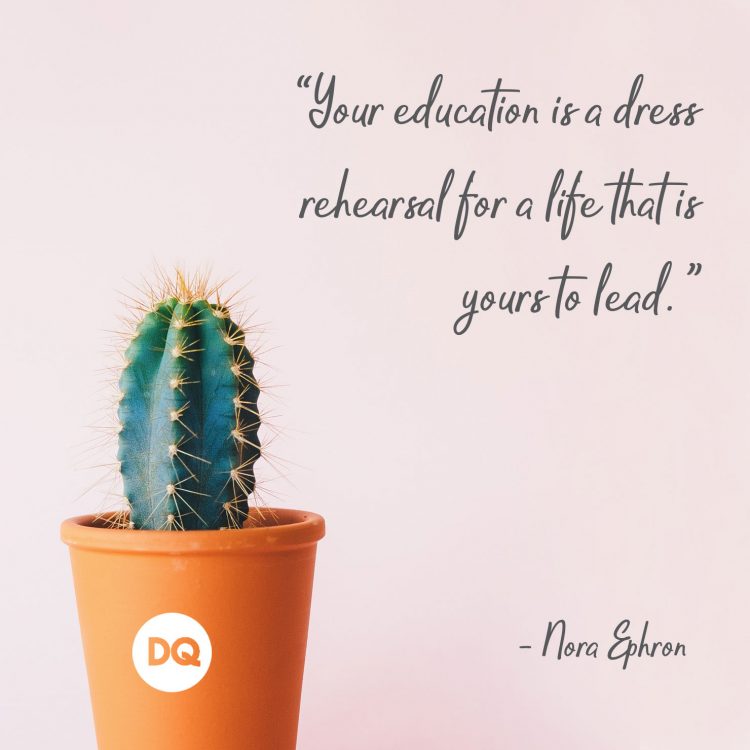 Education, Rehearsal, Dress, Lead, Quotes