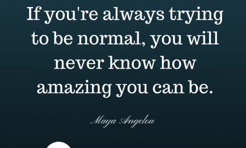 Always, Trying, Normal, Quotes