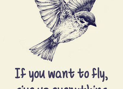 Fly, Everything, Weighs, Down, Quotes