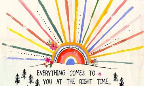Everything, comes, right, Time, Patient, Quotes, DailyQuotes