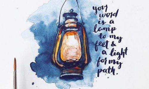 Word, Lamp, Feet, Light, Path, Quotes, DailyQuotes
