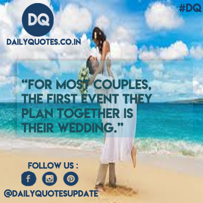 “For most couples,  the first