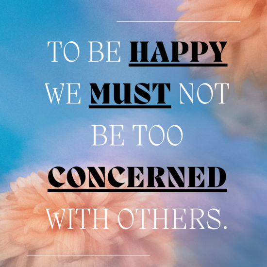 BE HAPPY